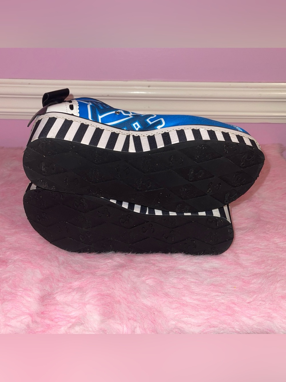 RARE Hot chocolate Design Alice In Wonderland flats Lolita Goth 8 Victorian - Picture 4 of 9